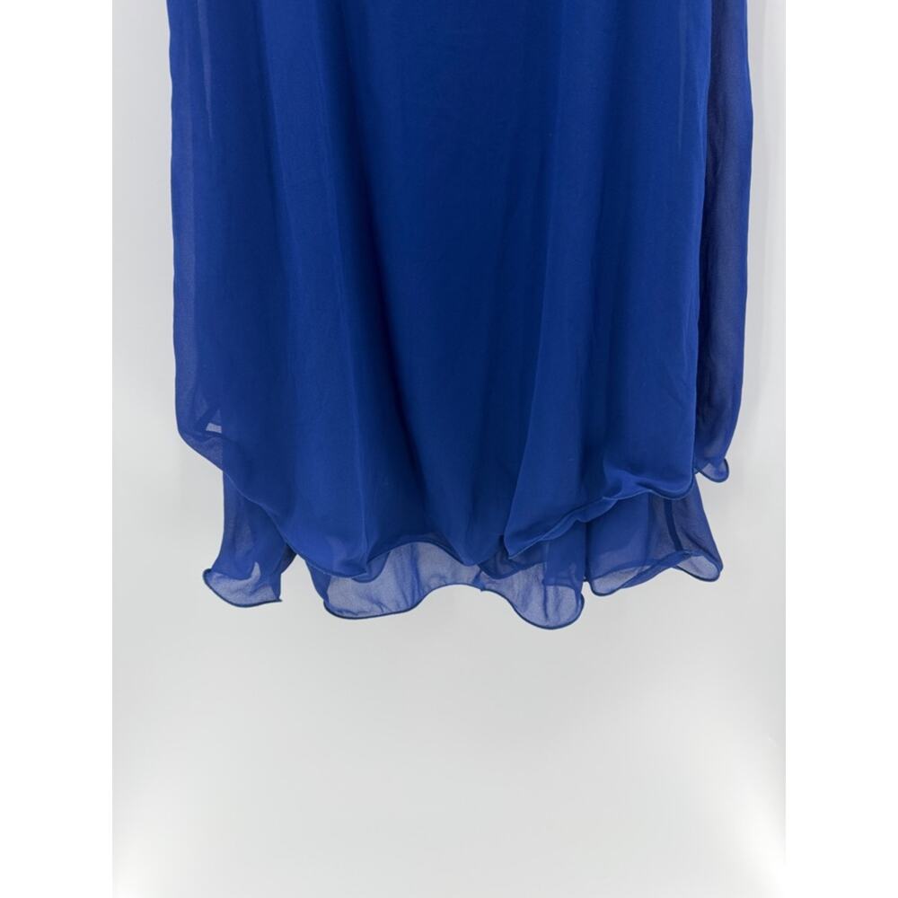 James Lakeland Women's Sleeveless Ruffle Hem Dress - Blue - 40 or US 8 - Picture 4 of 8